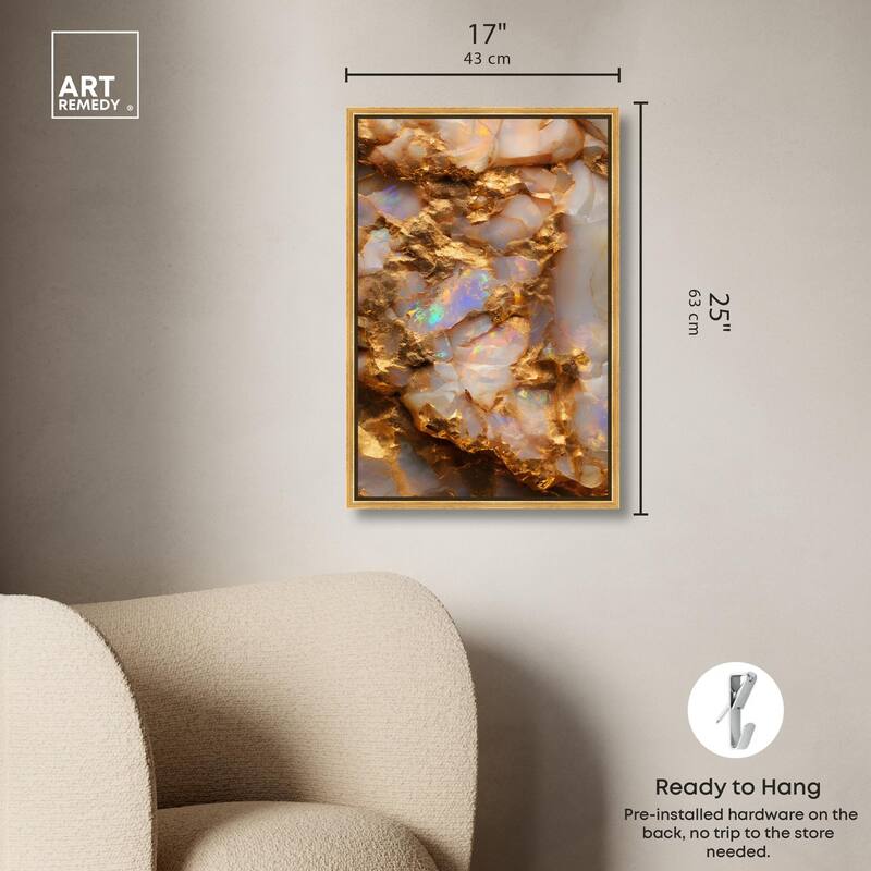 Mythic Gleam Canvas by Art Remedy