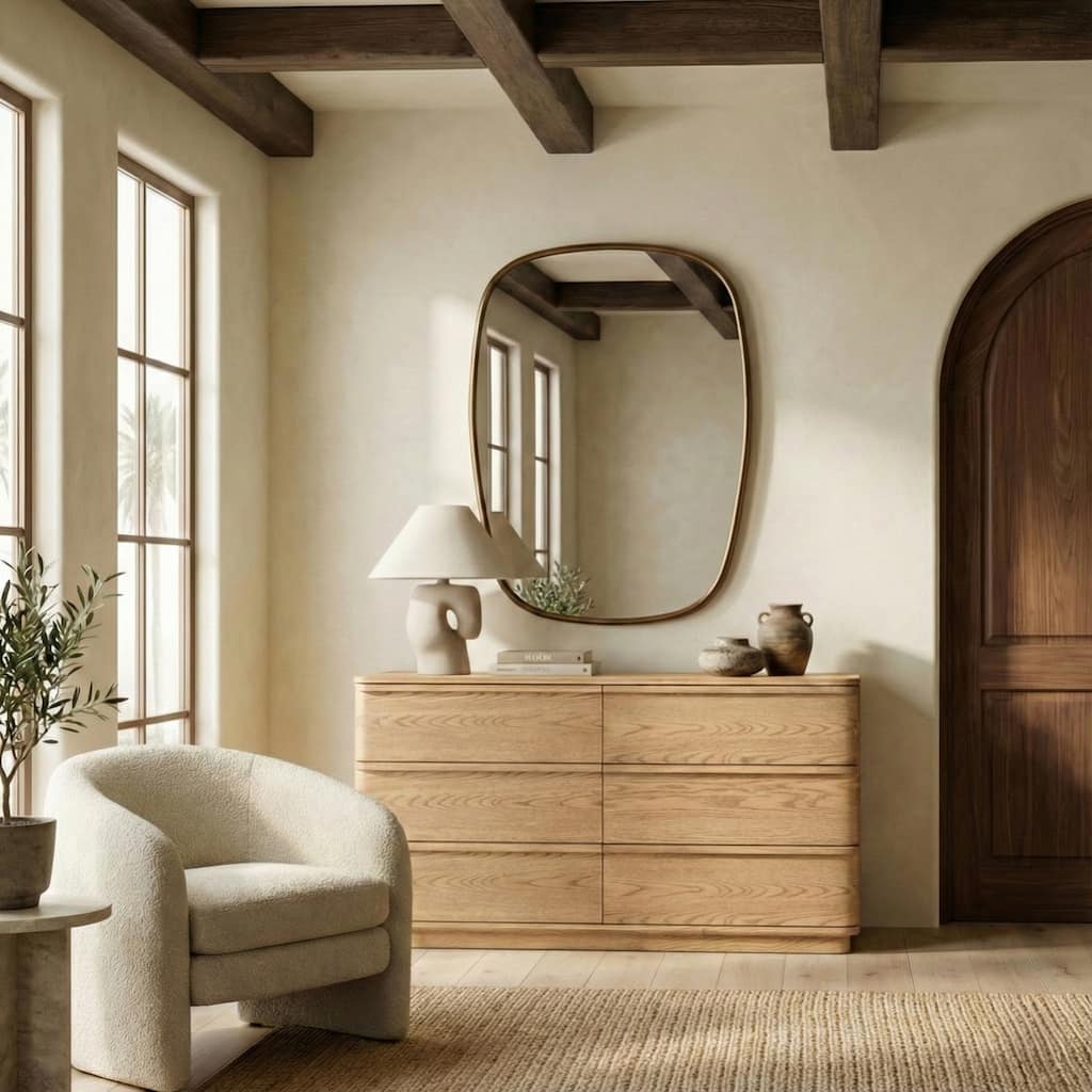 SAFAVIEH Couture Guillermo 6-Drawer Wood Dresser