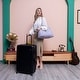 preview thumbnail 14 of 18, ELLE Louvre 2 Piece Expandable Polycarbonate Spinner Luggage Set
