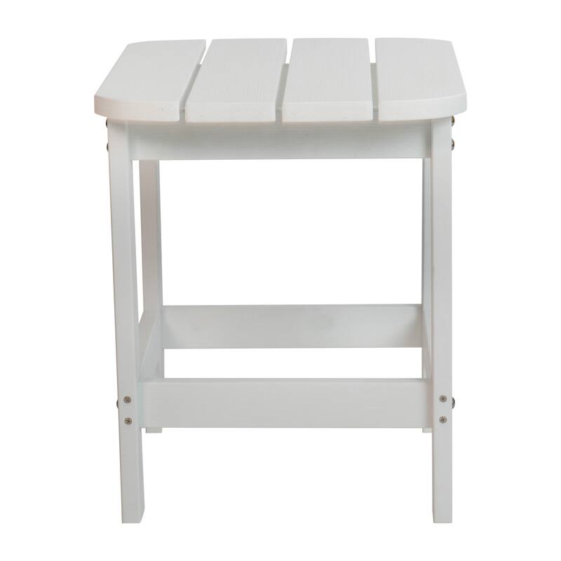 All-Weather Poly Resin Adirondack Side Table - Patio Table