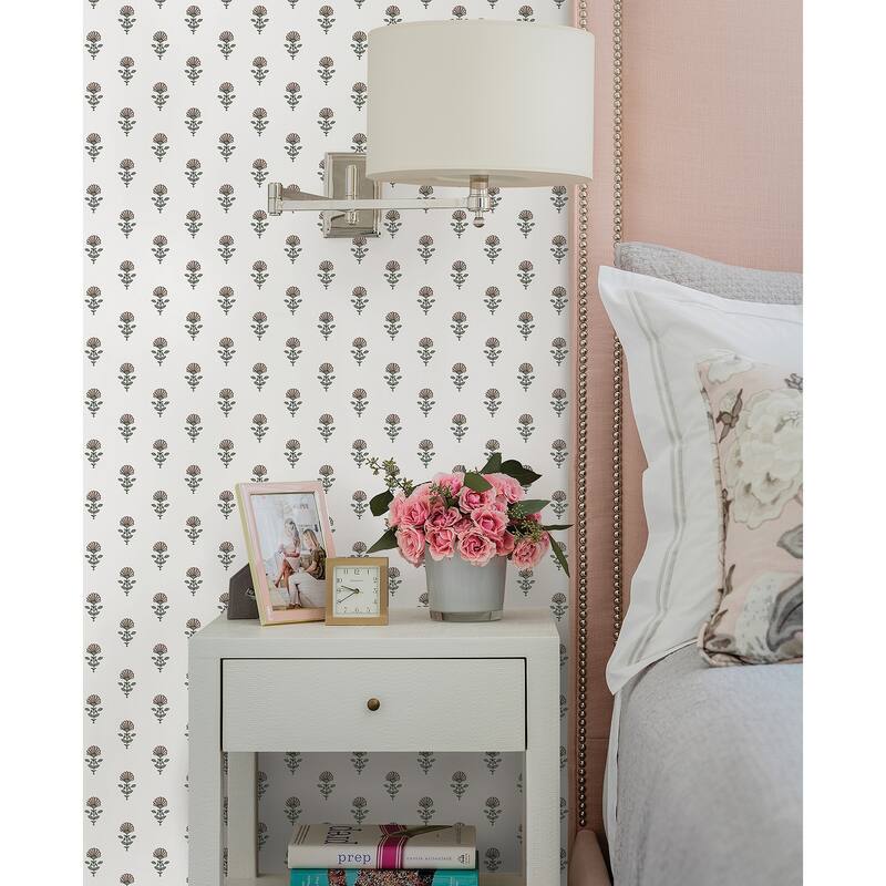 Erin Gates Libby Petal Mini Floral Wallpaper