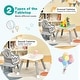 preview thumbnail 12 of 58, Costway 8-in-1 Baby High Chair Convertible Dining Booster Seat with
