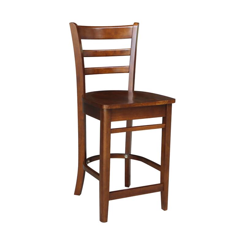 36" Round Pedestal Counter Height Table with 2 Stools - 3 Piece Set