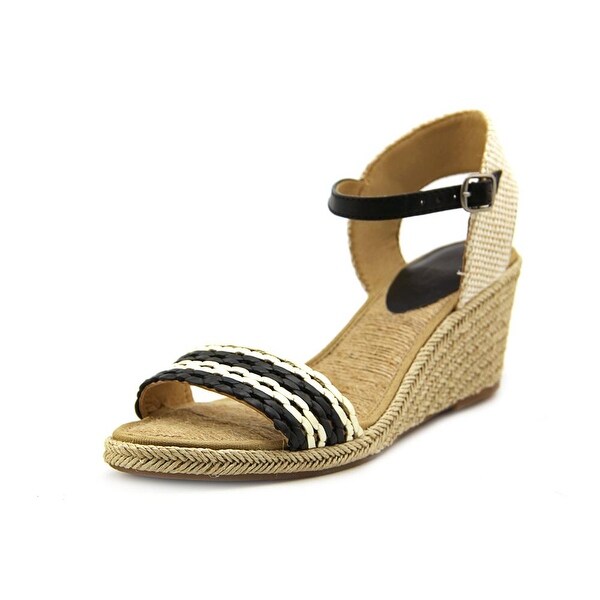 Lucky Brand Kavelli 2 Open Toe Synthetic Wedge Heel