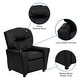 preview thumbnail 147 of 191, Contemporary Kids Recliner with Cup Holder