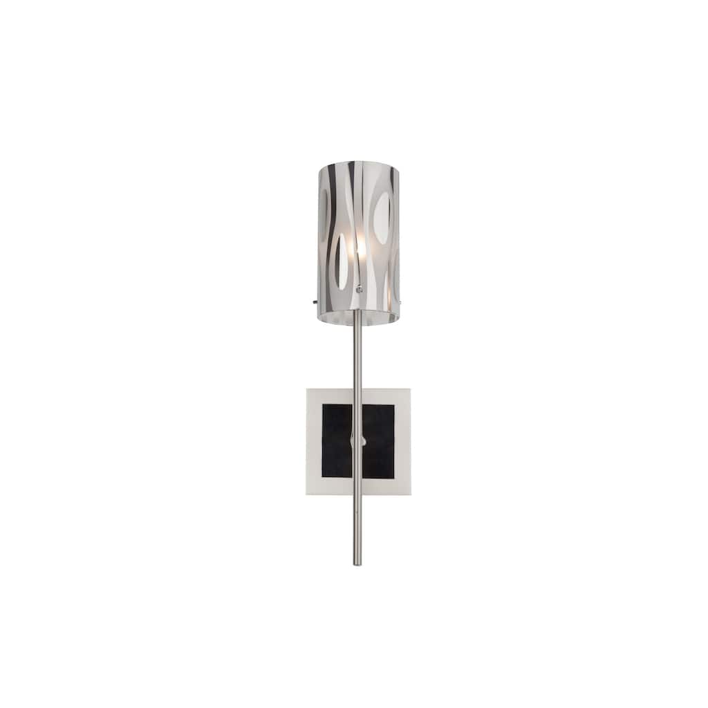 Varaluz Chroman Empire 1-Light Wall Sconce - Chrome