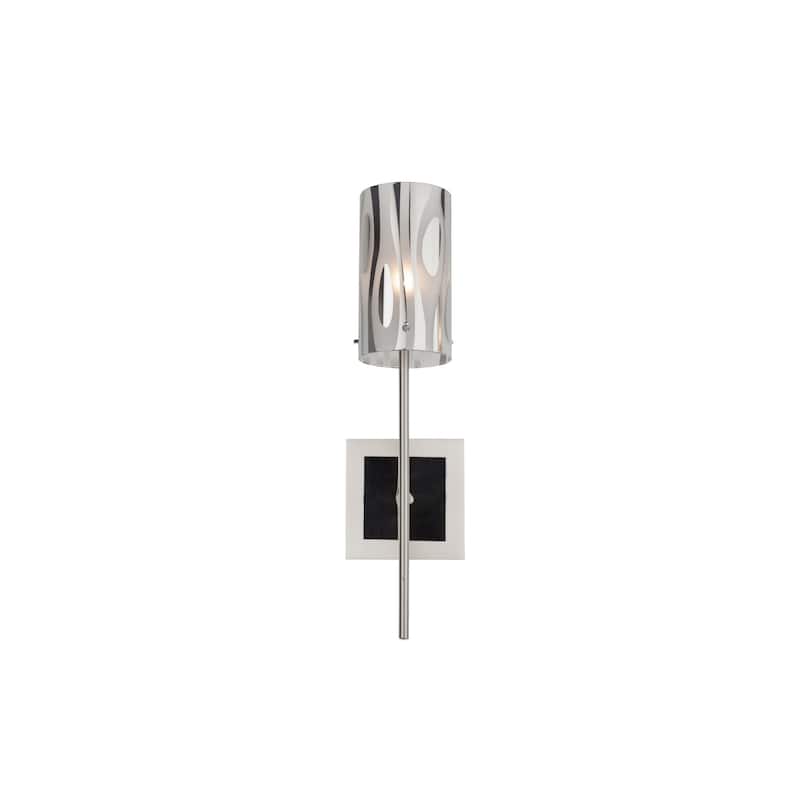 Varaluz Chroman Empire 1-Light Wall Sconce - Chrome - Chrome