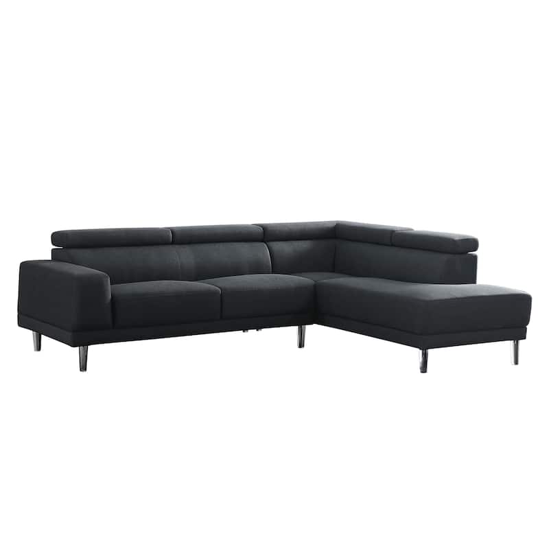 105 in. Width L-Shaped Chaise Sectional Sofa