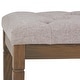preview thumbnail 65 of 78, WYNDENHALL Hopewell 48 inch Wide Traditional Rectangle Ottoman Bench