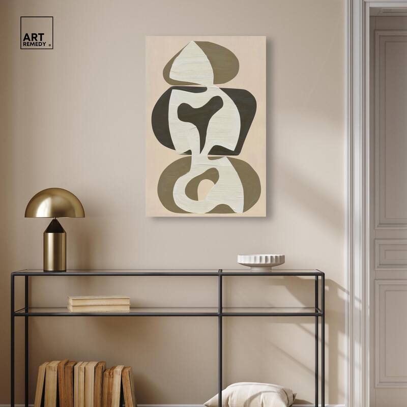 Shapes of Sage II Canvas by Art Remedy, Gallery Wrapped