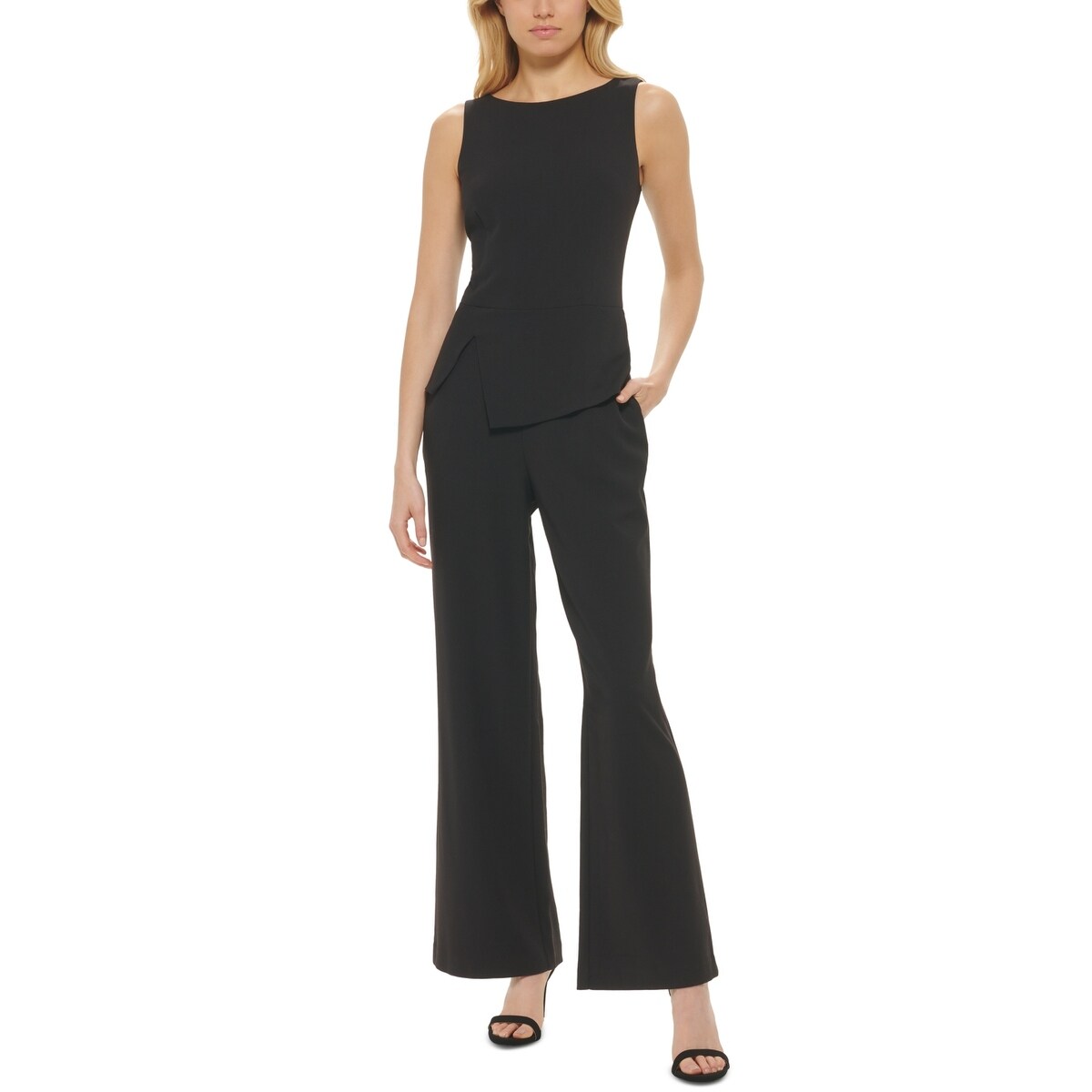 Vince camuto peplum jumpsuit top