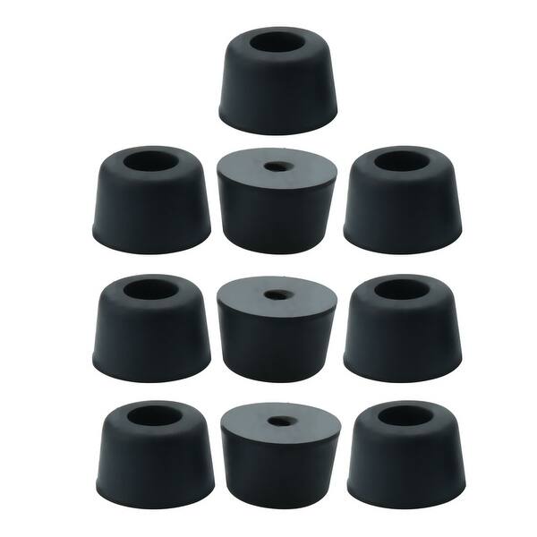 10pcs Feet Bumper Amplifier Floor Protector Chair Leg Pads D14x12xh9mm Black On Sale Overstock 26403660