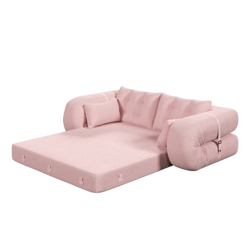 78.7" Multi-Functional Foldable Sofa Bed