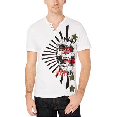 I-N-C Mens Skull Graphic T-Shirt