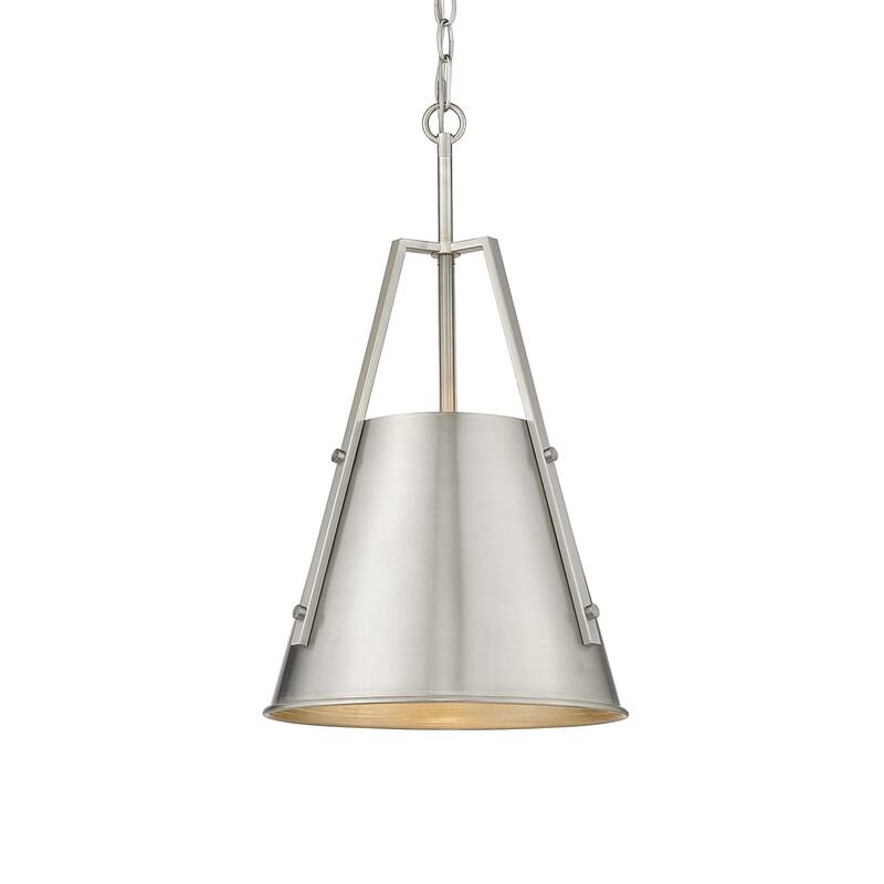 Innovations Lighting 382-1S-19-12 Luxor Pendant Luxor 12" Wide Pendant - Brushed Satin Nickel