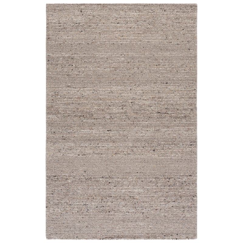 SAFAVIEH Handmade Earthly Treasure Ploumi Traditional Wool Rug - 4' x 6' - Grey