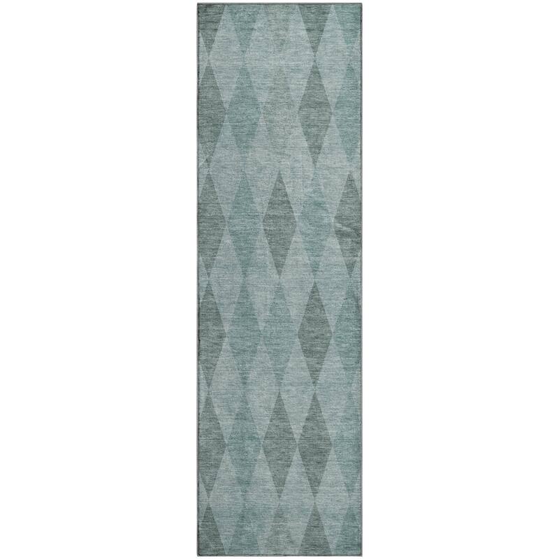 Premium Washable Super Soft Modern Diamonds Mayfield Rug