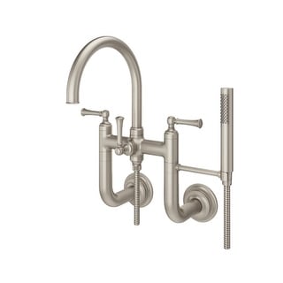 Pfister Tisbury Wall Mounted Tub Filler with Hand Shower