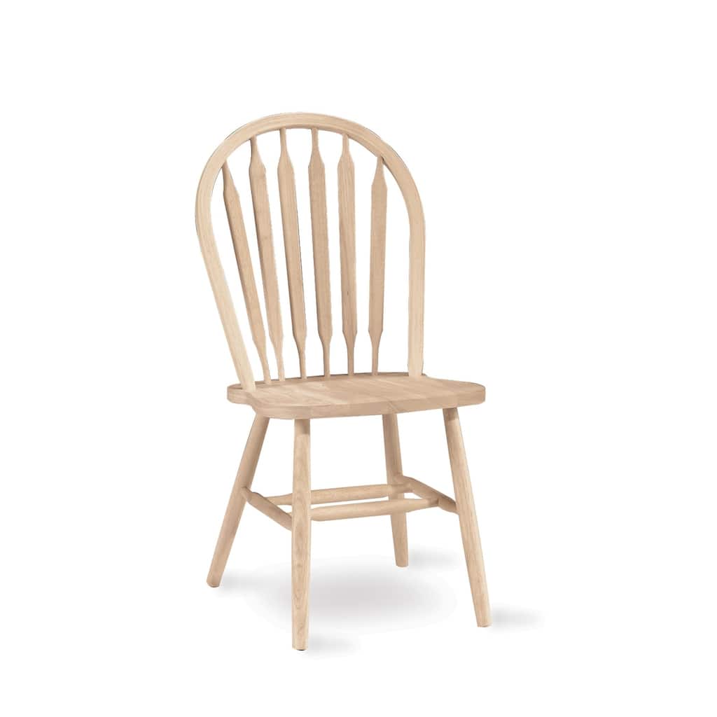 International Concepts Windsor Arrowback Chair with Plain Legs