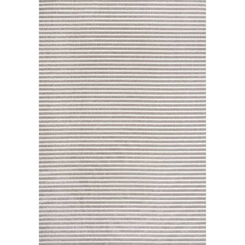 JONATHAN Y Maribo Minimalist Scandi Striped Navy/ivory Area Rug - 3 X 5 - Gray/Ivory