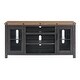 preview thumbnail 4 of 7, Bolton Black and Natural TV Stand by Martin Svensson Home