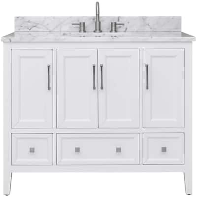Avanity EVERETTE-VS43-WT-C Everette 42" Free Standing Single Basin