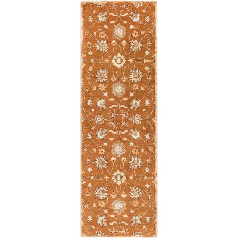 Hand-tufted Trey Traditional Wool Area Rug