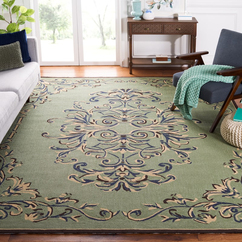 SAFAVIEH Handmade Easy Care Janene Oriental Rug