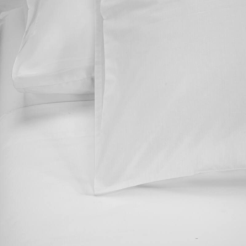 Saturday Linens by HiEnd Accents Vesper 350TC Sateen Classic Hotel Style 4 Piece Sheet Set