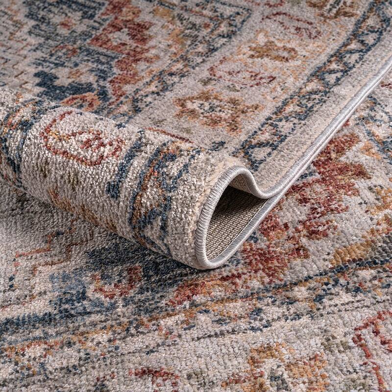 Vintage Medallion Woven Area Rug - 8'x10'
