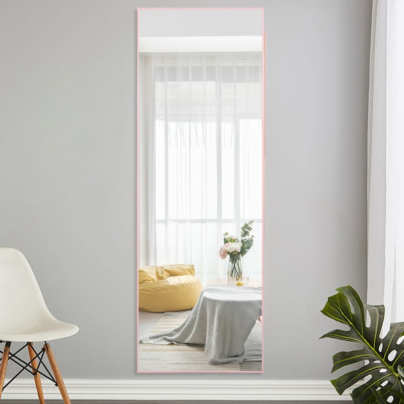 Dovelina Modern Full Length Floor Mirror - Freestanding Vanity Mirror for Bathroom or Living Space