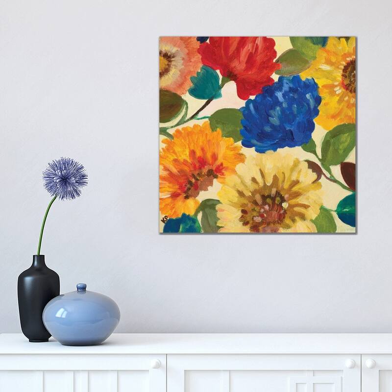 iCanvas "Autumn Flowers II" by Kim Parker Canvas Print - 18x18x1.5