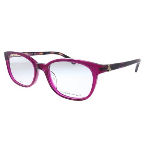 Kate Spade Womens Pink Frame Eyeglasses 49mm