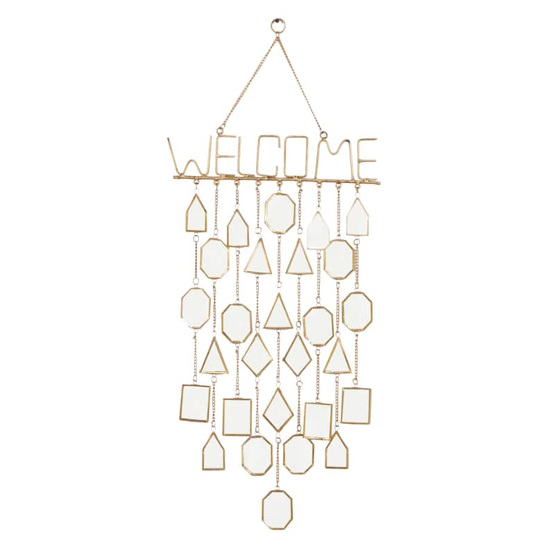 Metal Indoor Outdoor Geometric Windchime
