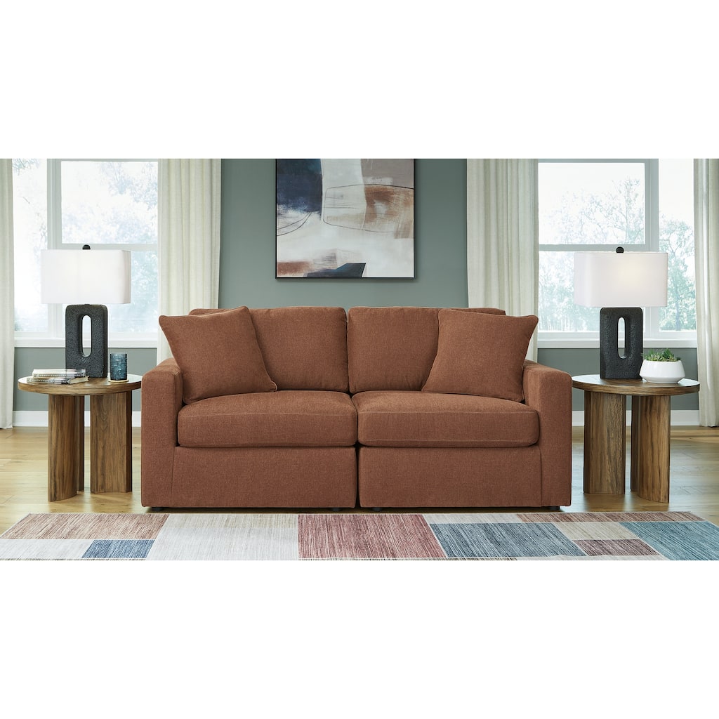 Signature Design by Ashley Modmax 2-Piece Loveseat - 76" W x 37" D x 36" H