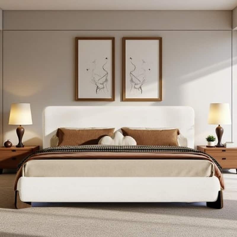 Option King Size White+Espresso