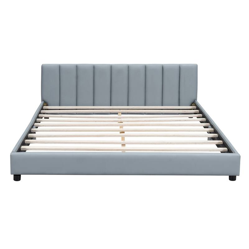 Queen Size & Twin XL Size Upholstered Mother & Child Bed