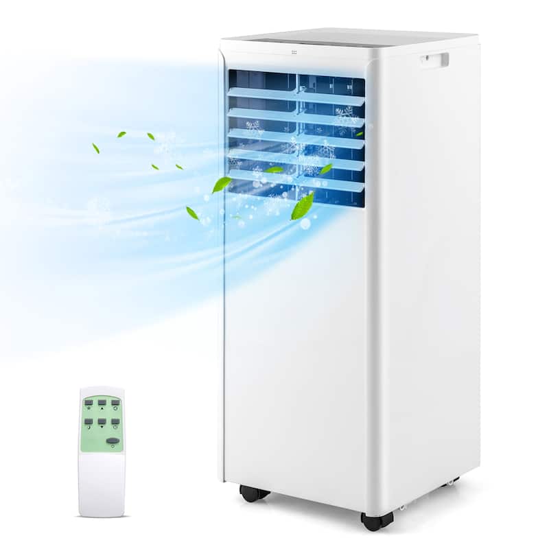 Gymax 8000 BTU portable air conditioner air cooler portable ac - White