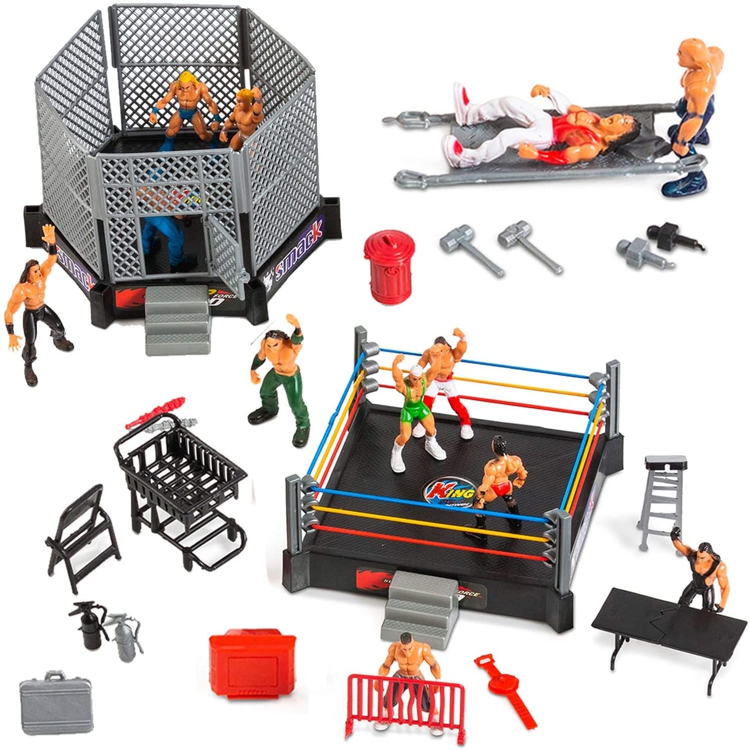 ToyVelt 32-Piece Wrestling Toys for Kids