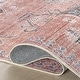 preview thumbnail 29 of 27, Nuloom Vivica SplashGuard Faded Medallion Machine Washable Area Rug