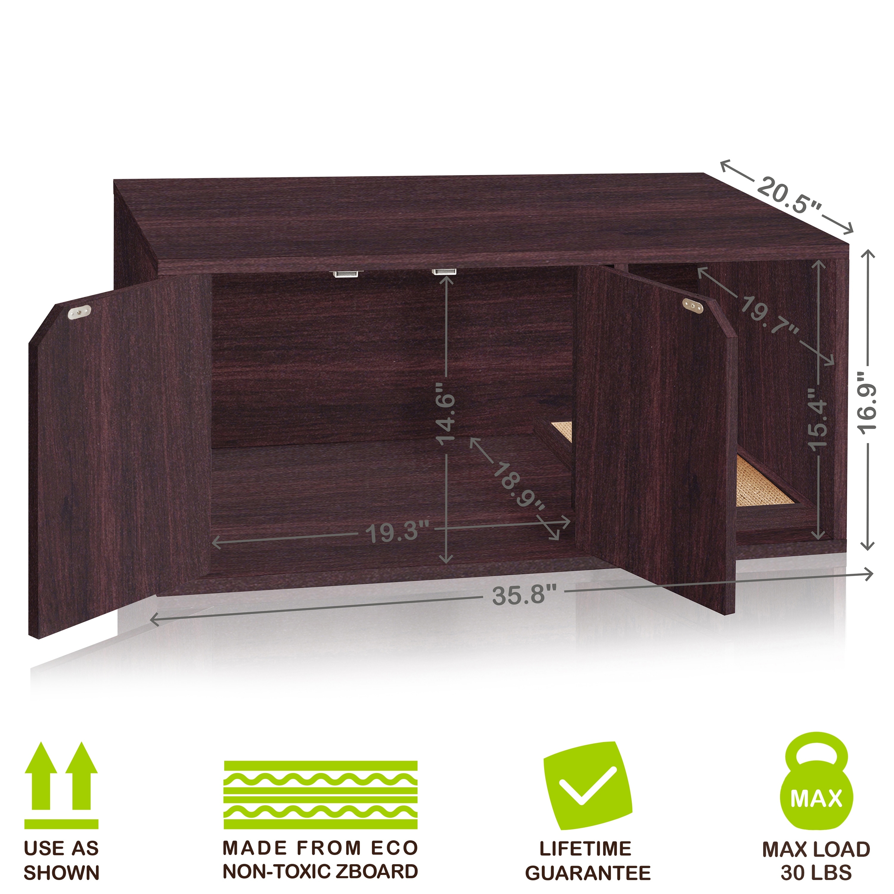 stackable litter boxes