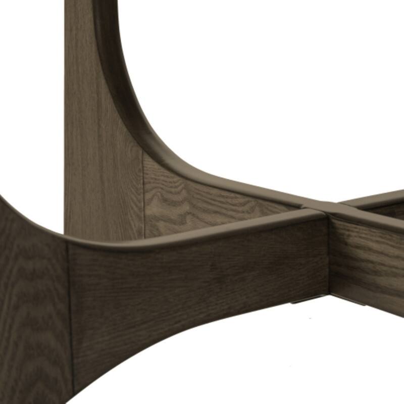 36" Round Coffee Table, Wooden Coffee Tables for Living Room Reception Room