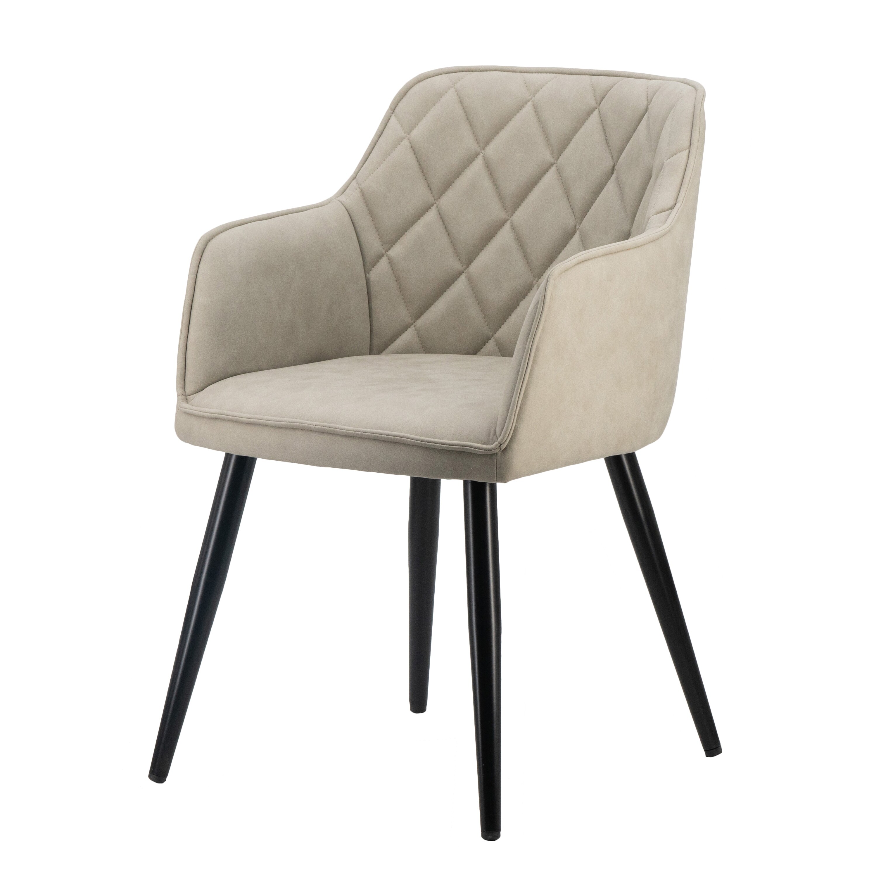 Quilted back dining sale chairs