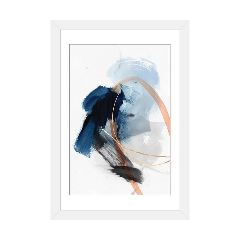 iCanvas "Foreshadow II " by PI Studio - White - 32x24x1