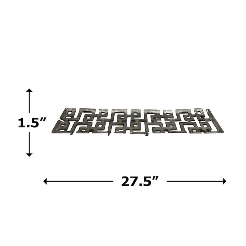 Decorative Handmade Aluminum Modern Tray