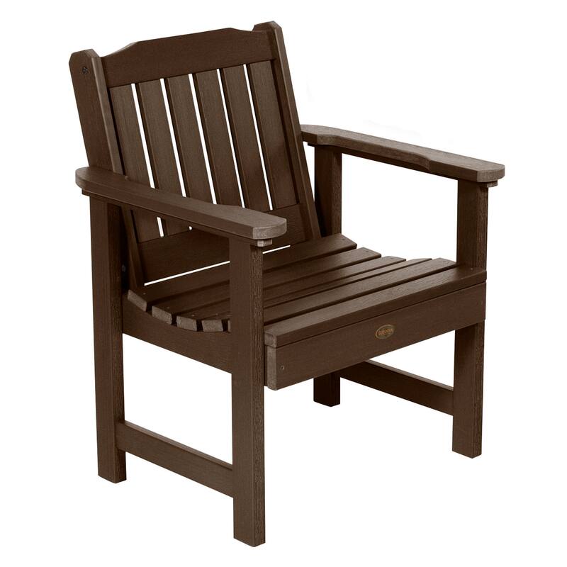 Highwood Commercial Grade Springville Lounge Chair - Weathered Acorn