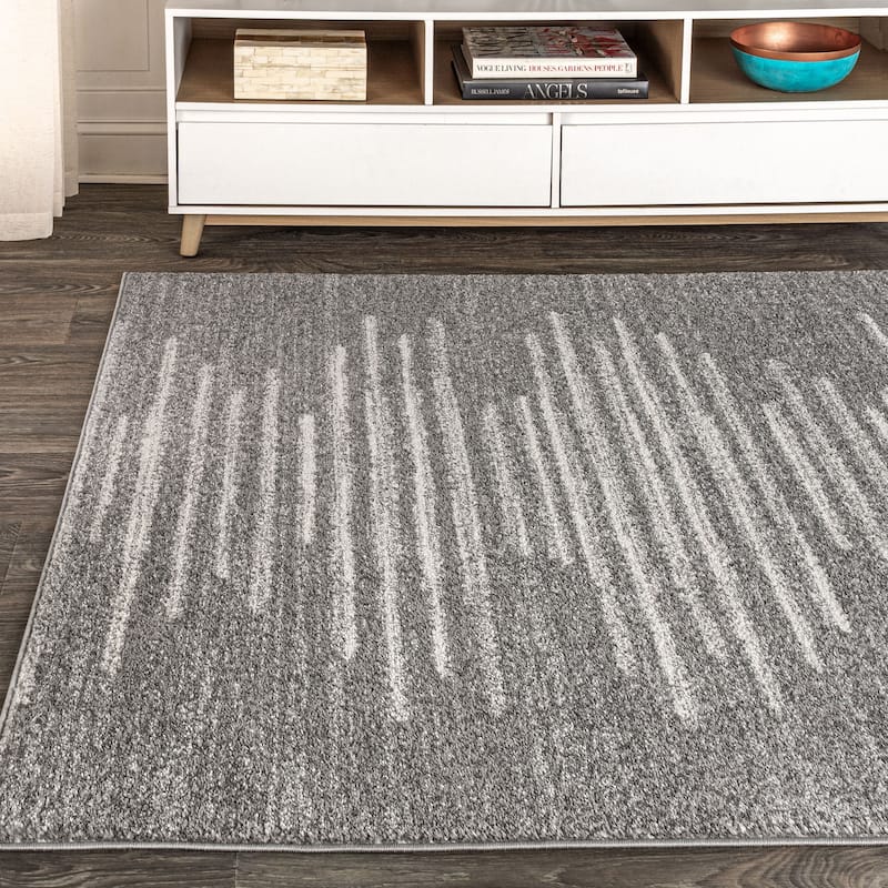 JONATHAN Y Aisha Berber Stripe Geometric Area Rug