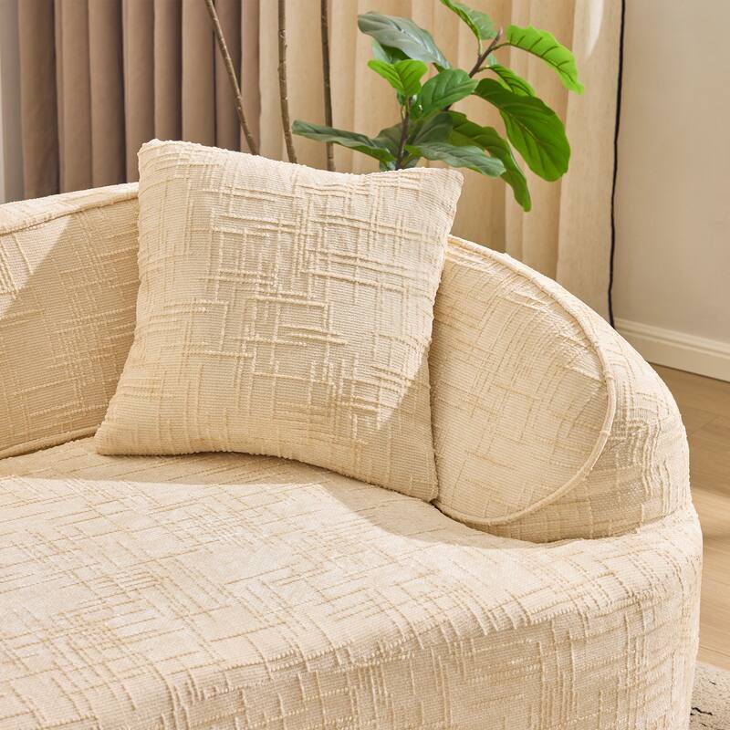 Curved Compressed Sofa