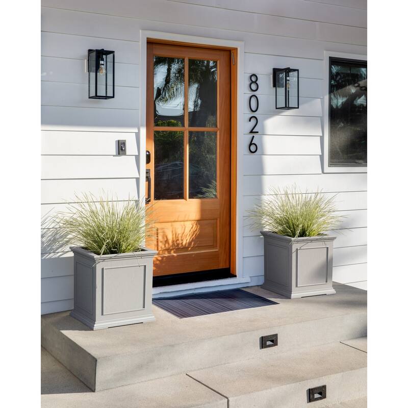 Veradek Brixton Cube 20-inch Planter Box