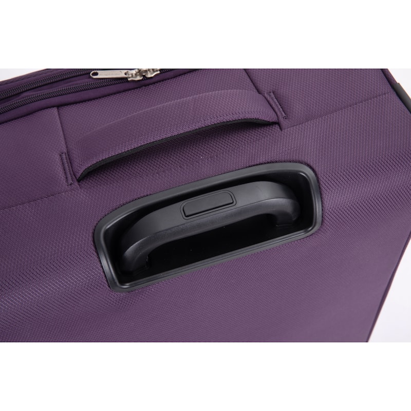 Carry On Luggage Sets 3 Piece, Softshell Lightweight Durable Suitcase with Spinner Wheels and Alloy Zipper, for Men Women
